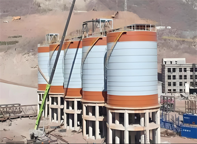 鼎城高架钢板仓