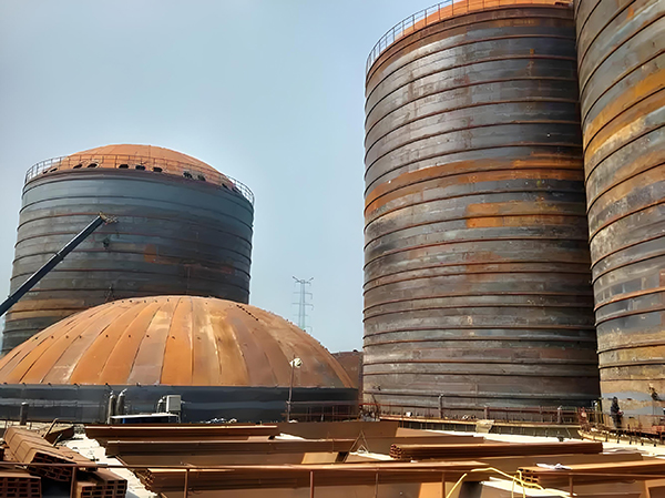 鼎城焦粉钢板仓